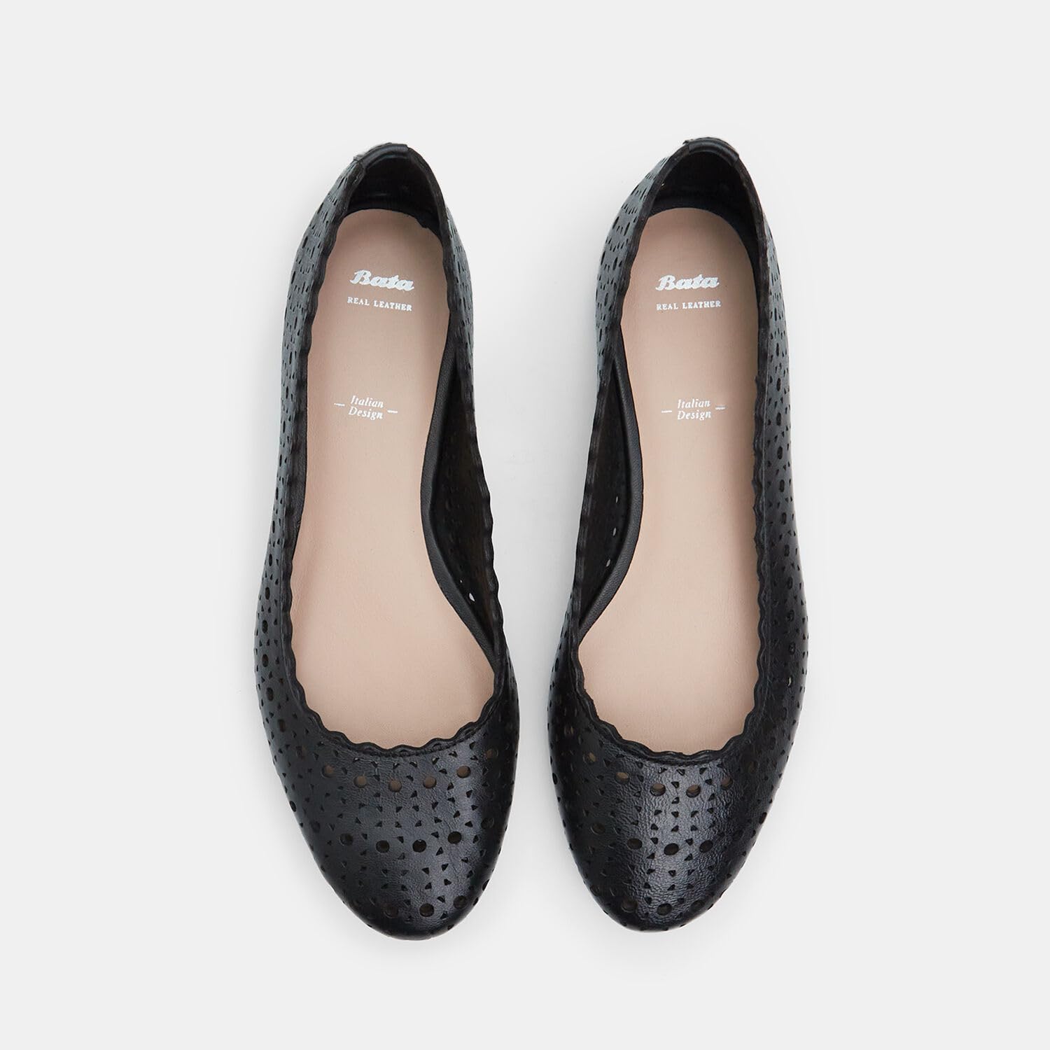 Bata Ballerines Femme Cuir Plates Confort Ville