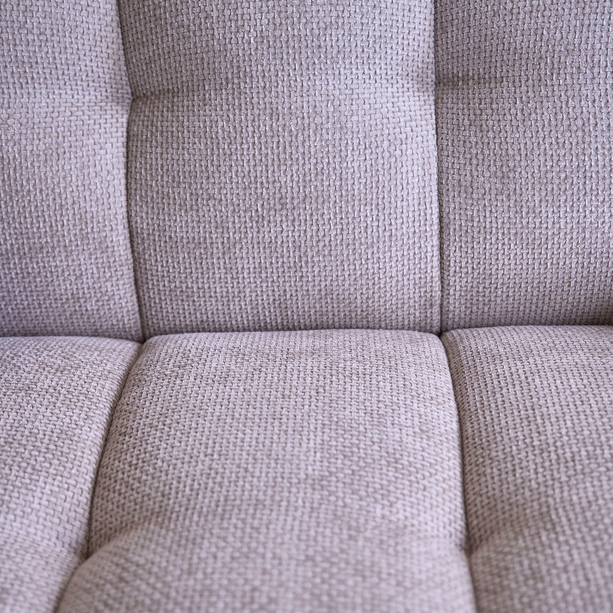 Berah Getah Alphonse canapé 4 places velours beige
