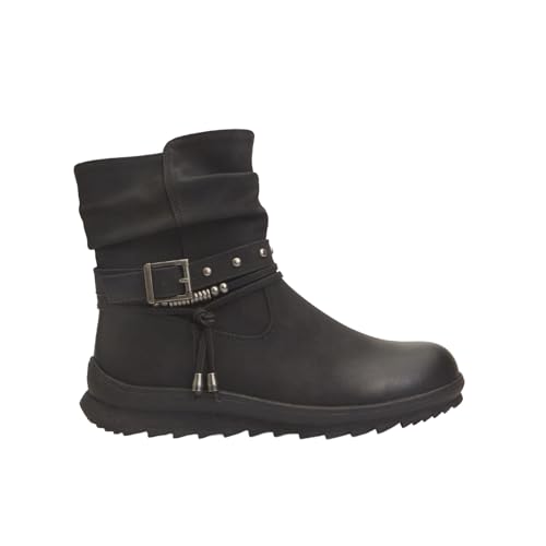Bata Bottines femme sangle boucle ville hiver