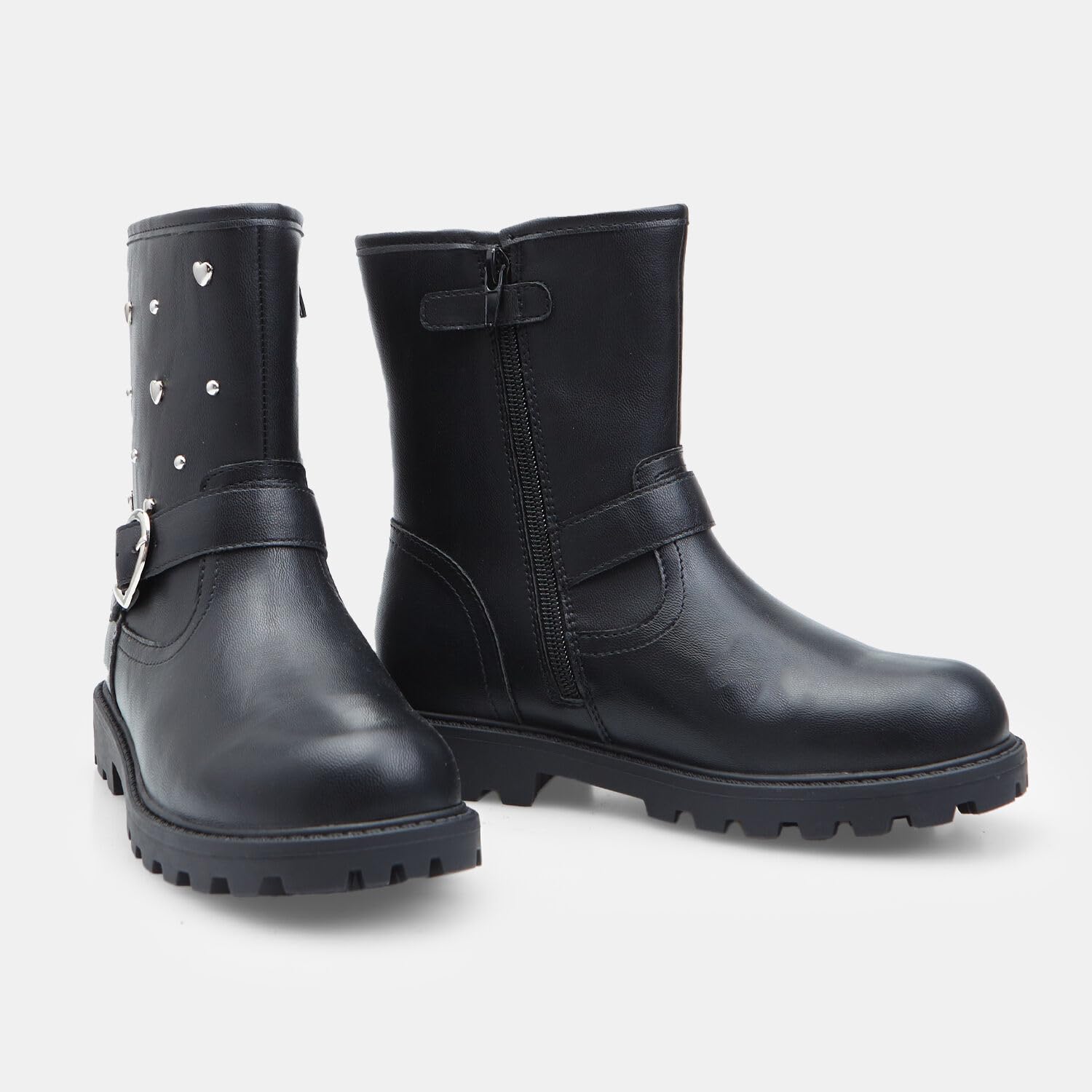 Bata Bottes motard fille boucle 33 EU mode